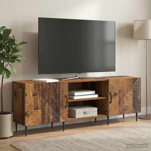 ТВ шкаф 150 x 31 x 50 см Старо дърво Инженерна дървесина