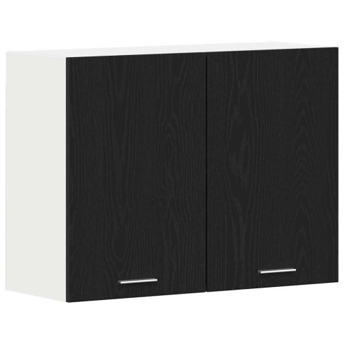 Висящ шкаф Lyon Черния дъб 80 x 31 x 60 см Инженерно дърво
