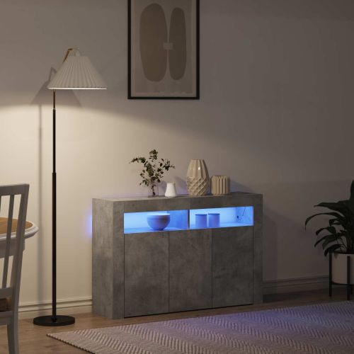 Служебен шкаф Циментено сиво 116 x 30 x 75 см