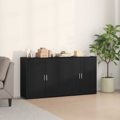 Служебен шкаф 2 бр. Черния дъб 79 x 38 x 80 см