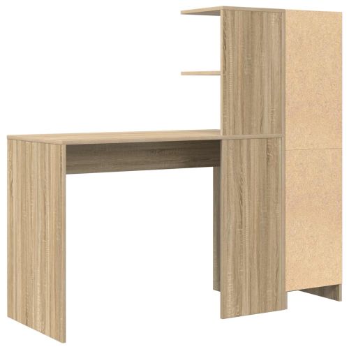 Бюро Сонома дъб 133.5 x 50 x 124 см 2 бр.
