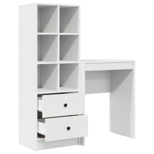 Бюро Бяло 105,5 x 34 x 127 см 2 бр.
