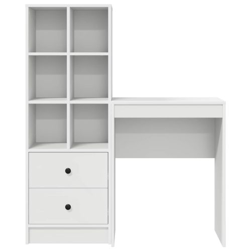 Бюро Бяло 105,5 x 34 x 127 см 2 бр.