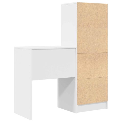 Бюро Бяло 105,5 x 34 x 127 см 2 бр.
