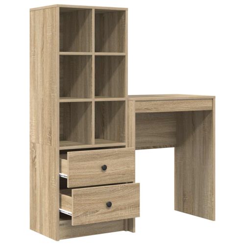Бюро Сонома дъб 105,5 x 34 x 127 см 2 бр.