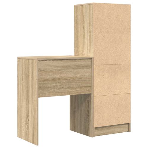 Бюро Сонома дъб 105,5 x 34 x 127 см 2 бр.