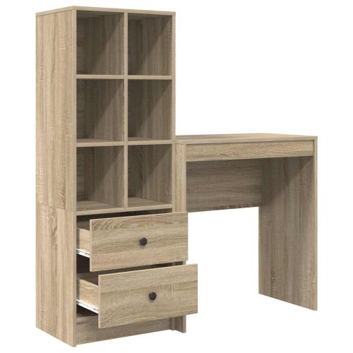 Бюро Сонома дъб 115,5 x 40 x 127 см 2 бр.