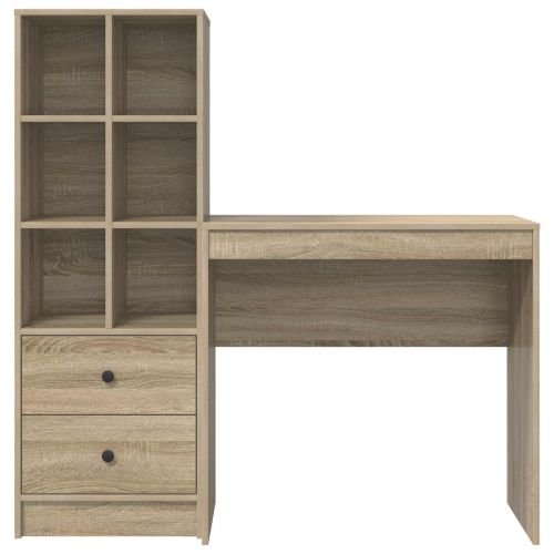 Бюро Сонома дъб 125,5 x 40 x 127 см 2 бр.