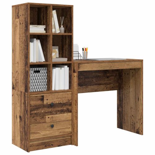 Бюро Старо дърво 125,5 x 40 x 127 см 2 бр.