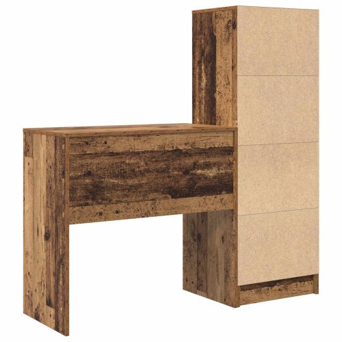 Бюро Старо дърво 125,5 x 40 x 127 см 2 бр.