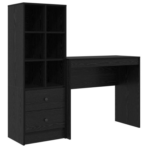 Бюро Черния дъб 135,5 x 40 x 127 см 2 бр.