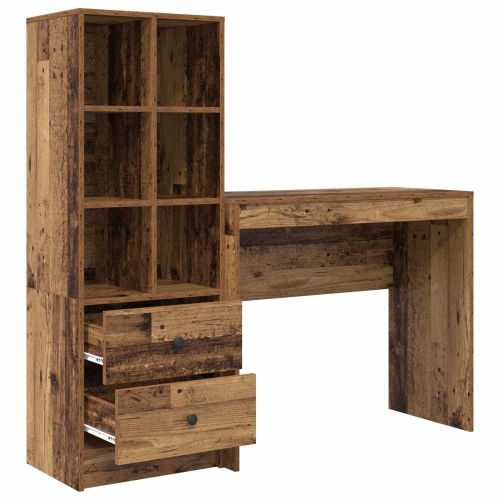 Бюро Старо дърво 135,5 x 40 x 127 см 2 бр.