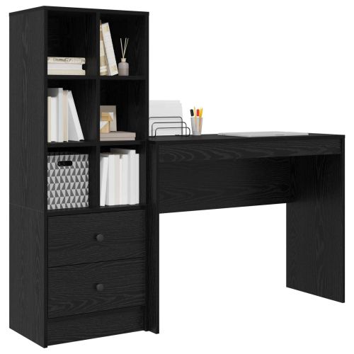 Бюро Черния дъб 145,5 x 40 x 127 см 2 бр.