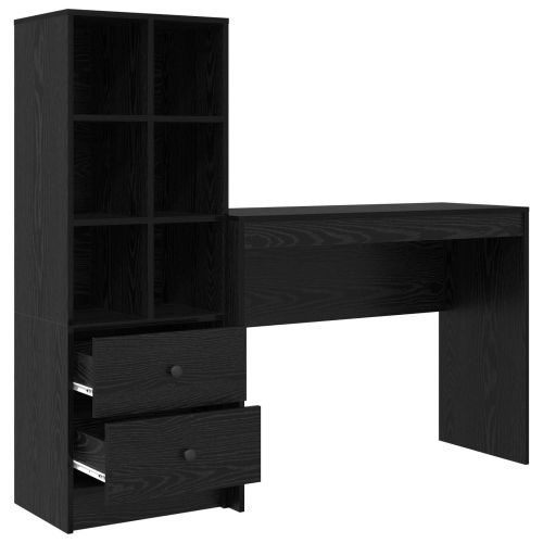 Бюро Черния дъб 145,5 x 40 x 127 см 2 бр.
