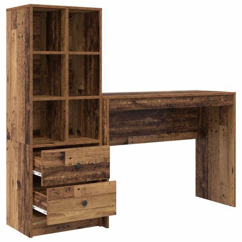 Бюро Старо дърво 145,5 x 40 x 127 см 2 бр.