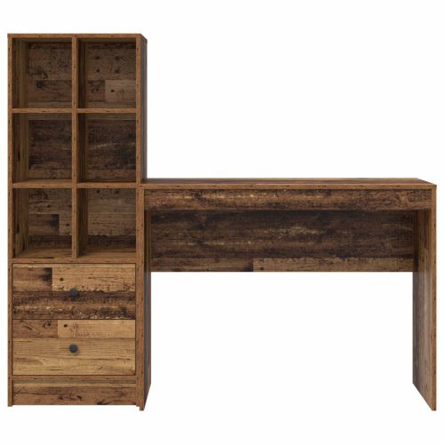 Бюро Старо дърво 145,5 x 40 x 127 см 2 бр.