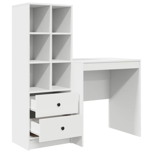 Бюро Бяло 115,5 x 50 x 127 см 2 бр.