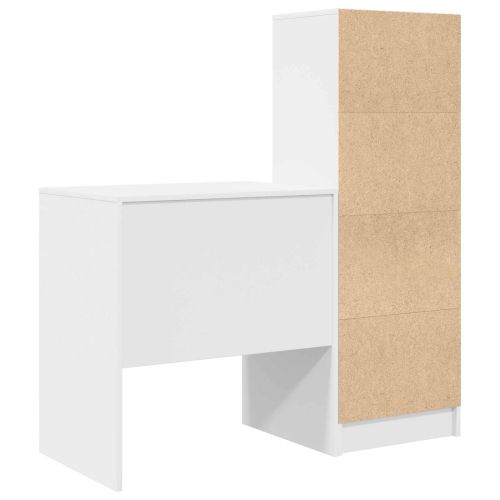 Бюро Бяло 115,5 x 50 x 127 см 2 бр.