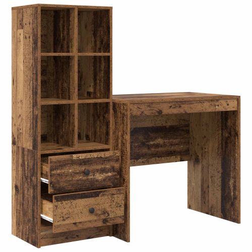 Бюро Старо дърво 125,5 x 50 x 127 см 2 бр.