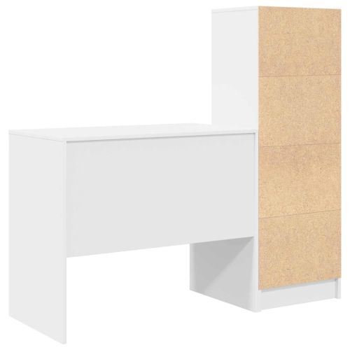 Бюро Бяло 135,5 x 50 x 127 см 2 бр.