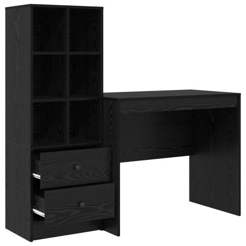 Бюро Черния дъб 135,5 x 50 x 127 см 2 бр.