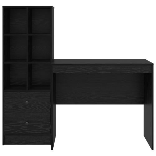 Бюро Черния дъб 135,5 x 50 x 127 см 2 бр.
