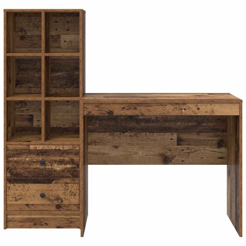 Бюро Старо дърво 135,5 x 50 x 127 см 2 бр.