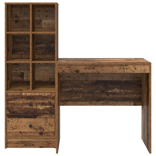 Бюро Старо дърво 145.5 x 50 x 127 см 2 бр.