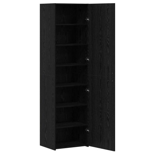 Висок шкаф Черния дъб 50 x 42,5 x 185 см