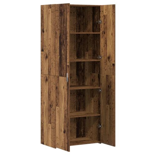 Висок шкаф Старо дърво 70 x 42,5 x 185 см
