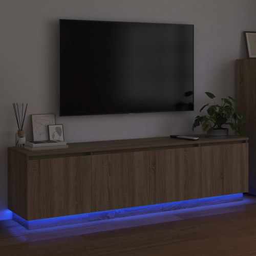 ТВ шкаф 180 x 38 x 49 см Сонома дъб Инженерна дървесина