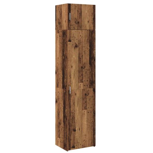Служебен шкаф 2 pcs Старо дърво 50 x 41 x 225 см