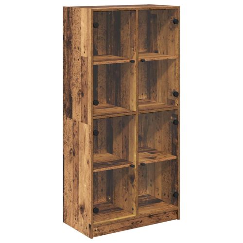 Висок шкаф Старо дърво 68 x 37 x 142 см Инженерна дървесина