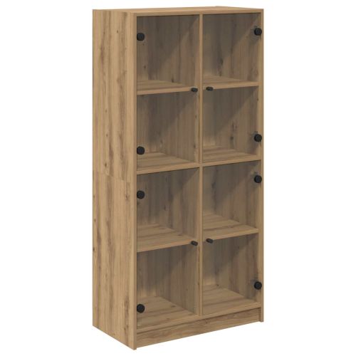 Висок шкаф Дъб 68 x 37 x 142 см Инженерна дървесина
