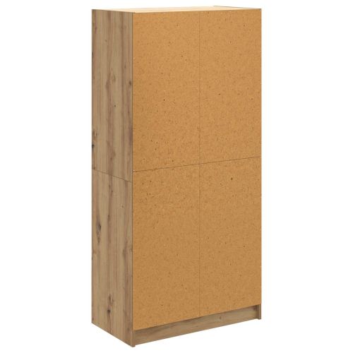 Висок шкаф Дъб 68 x 37 x 142 см Инженерна дървесина