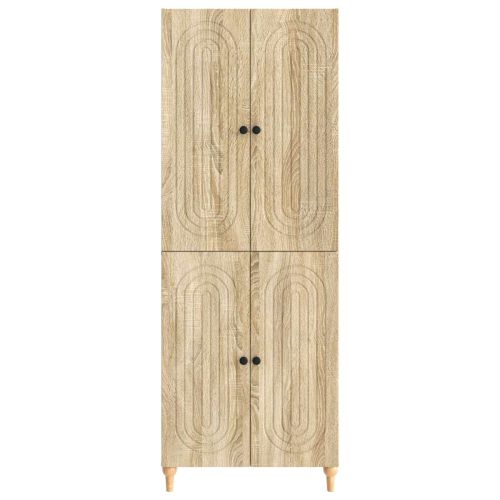 Комплект шкафове 2 pcs 66 x 34,5 x 90 см Инженерна дървесина