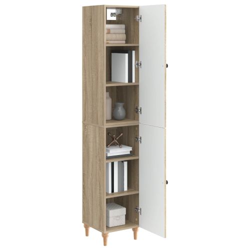 Комплект шкафове 2 pcs Дъб сонома Инженерна дървесина