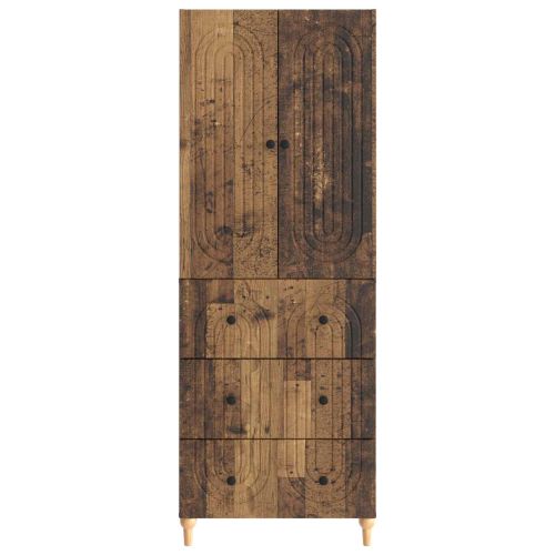 Комплект шкафове 2 pcs 66 x 34,5 x 90 см Инженерна дървесина