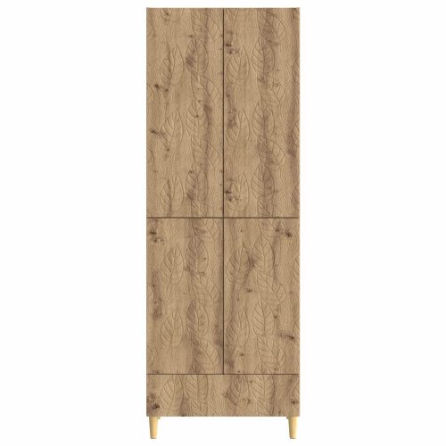 Комплект шкафове 2 pcs Дъб артизан Инженерна дървесина