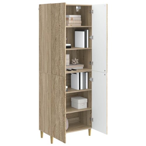 Комплект шкафове 2 pcs Дъб сонома Инженерна дървесина