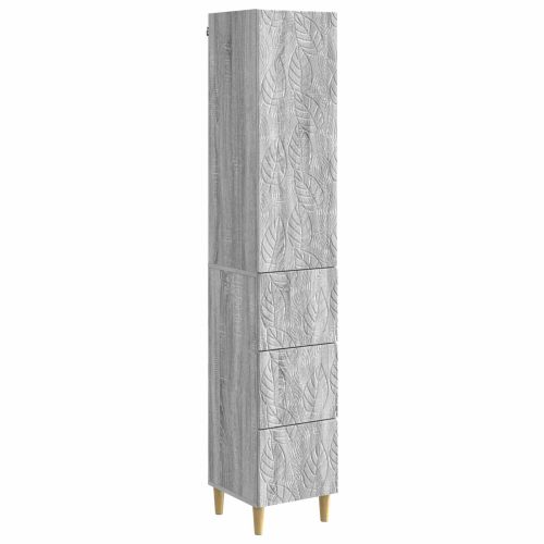 Комплект шкафове 2 бр. 33 x 34,5 x 90 см Инженерна дървесина