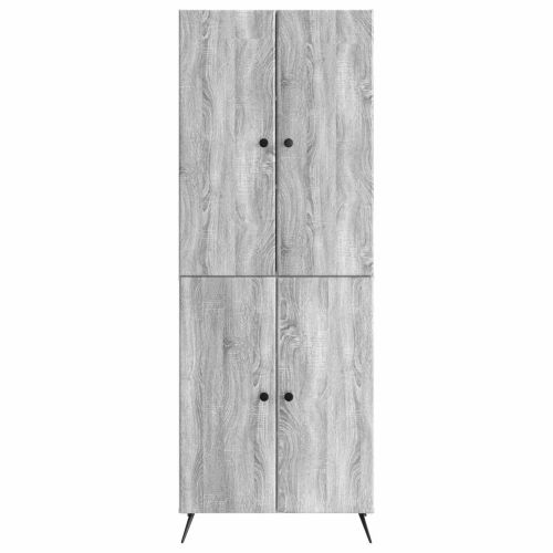 Комплект шкафове 2 pcs Сив Сонома Инженерна дървесина