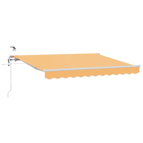 Прибираща се тента Пясък 400 × 300 cm Полиестер