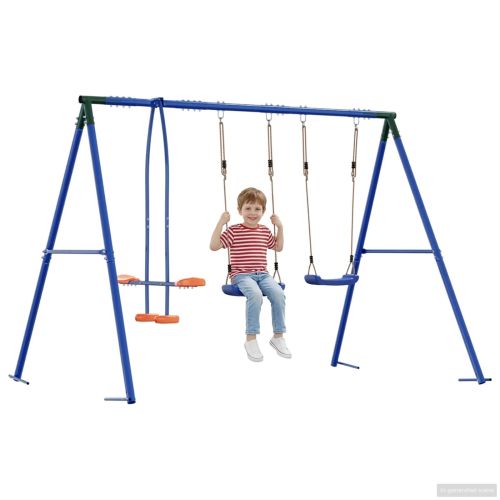 Комплект за люлка на открито Многоцветен 263 x 185 x 185 см
