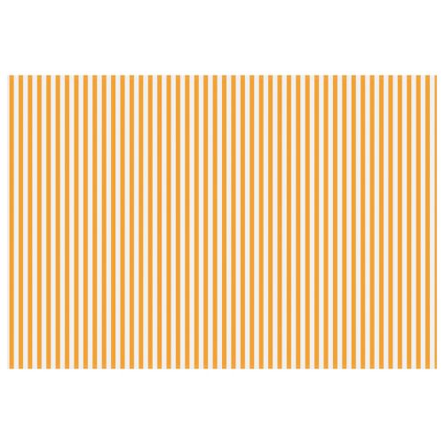 Резервен плат за тента Жълт и бял 350 x 250 cm Полиестер