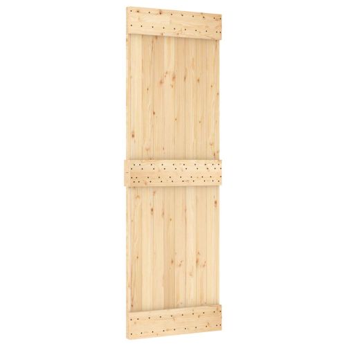 Преплъзваща се врата Естествено и бяло 70 x 210 cm