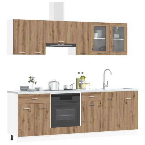 Кухненски единица Lyon 8 pcs Инженерно дърво