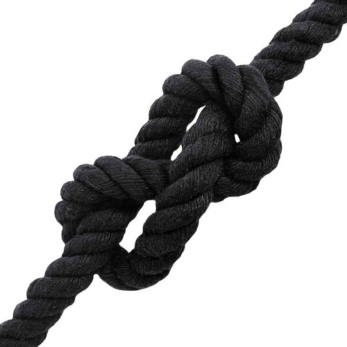 Памучен канап 20 mm 50 m Черно 100% Памук