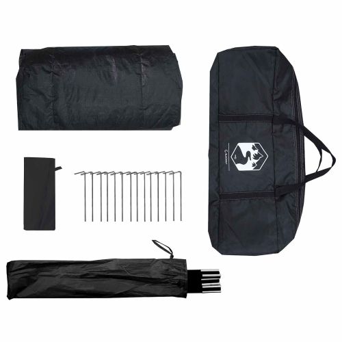 Кабинна палатка Бял blackout 300 x 210 x 156 см Полиестер