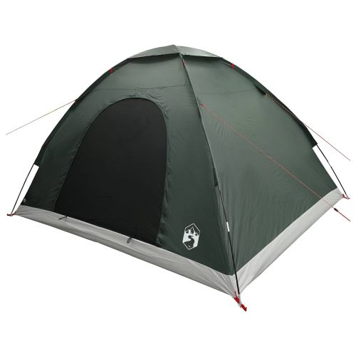 Къмпинг наметало с покрив Военнозелено 275 x 215 x 125 см